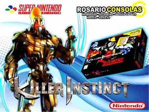 Juego Killer Instinct Super Nintendo Snes Rosario