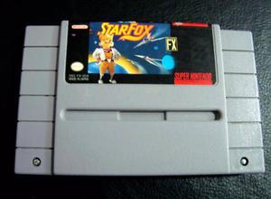 Juego Super Nintendo Star Fox Fx Original Impecable