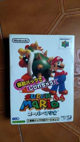 Mario 64 Rumble Pak Version Jap P/ Nintendo 64 N64 Comp. Kuy