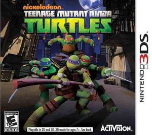 Nickelodeon Teenage Mutant Ninja Turtles Nintendo 3ds Fisico