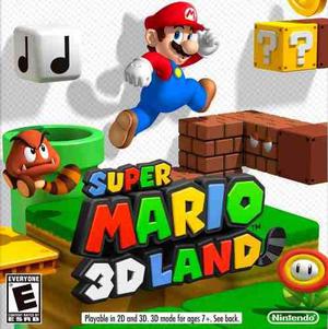 Super Mario 3d Land 3ds Nuevo!!! Original