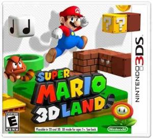 Super Mario 3d Land Nuevo Sellado