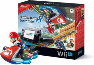 Wii U Mario Kart 8 Deluxe Set + Dlcs. (cdo Eftvo $8499)