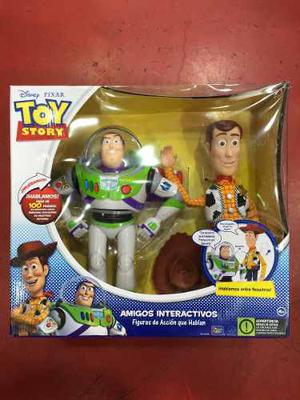 Woody Y Buzz Amigos Interactivos Originales Disney Pixar