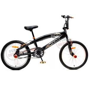 Bicicleta Premium Freestyle Bmx Salto Acero R20 Pedal Rayos
