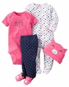 Conjunto 4 Piezas Carters Original Traído De Usa