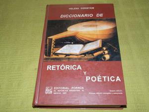 Diccionario De Retórica Y Poética - Helena Beristáin-