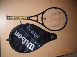 Raquetas de tenis usadas. Wilson, Prince y Kneissl