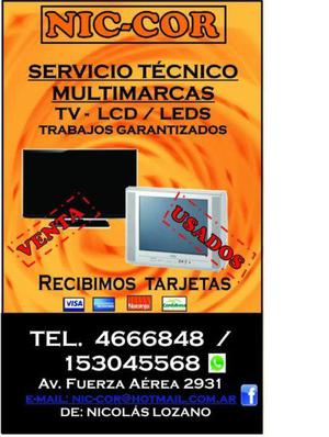 servicio tecnico tv/lcd/lcd