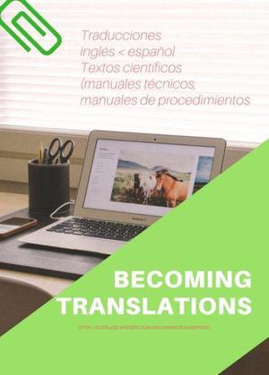 Becoming Translations Traducciones de inglés