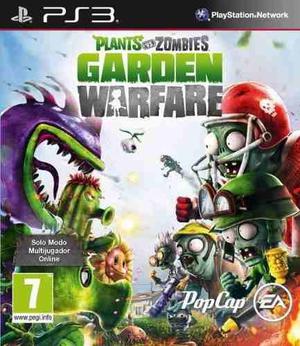 Plants Vs Zombies Ps3 Garden Warfare Plantas Vs Zombies Ps3