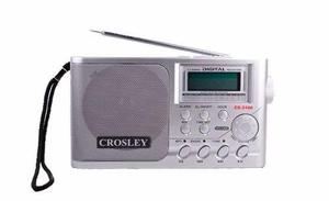 Radio Dual Digital Crosley 3106 Usb/sd/ Batería Recargable