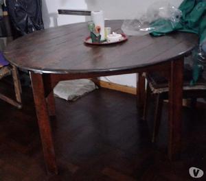 Vendo mesa de madera!!!!