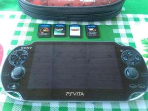 Consola Ps Vita Con Juegos Y Memoria 32gb