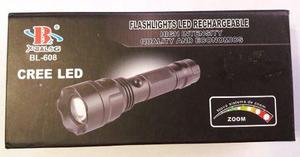 Linterna Tactica 6000 Lumens Cree Led Recargable + Envios!!