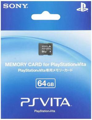 Memoria Ps Vita 64gb Sony (sellada En Blister)