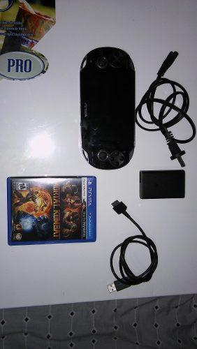 Playstation Vita Con Mortal Kombat Con Poco Uso