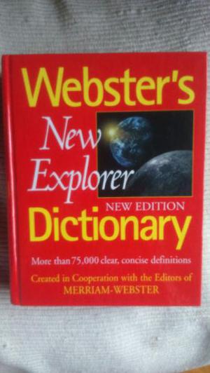 Webster´s New Explorer Dictionary