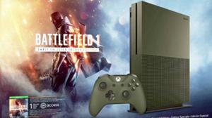 Xbox One S De 1tb Battlefield 1 Edicion Limitada Verde
