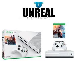 Xbox One S Go Battlefield 1 4k Hdr Promocion Contado