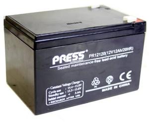 Batería Gel 12v 12ah Press Recargable Para Alarmas Ups Leds