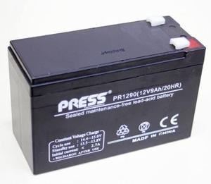 Batería Gel 12v 9ah Press Recargable Para Alarmas Ups Leds