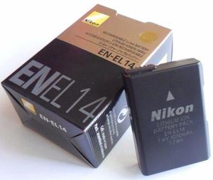 Batería Nikon Original En-el14 D3300 D5100 D5200 D5300