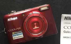Camara Nikon Coolpix L32 Importada 20.1 Mpx 2
