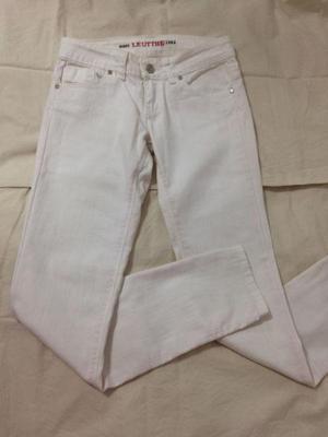 Pantalón Jean blanco de Leutthe