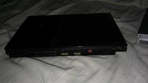 Playstation 2 Negra Y Gris
