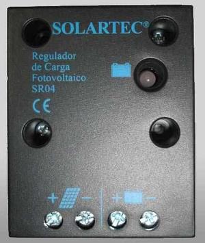 Regulador De Carga P/ Panel Solar 12v 4 Amper Solartec Sr04