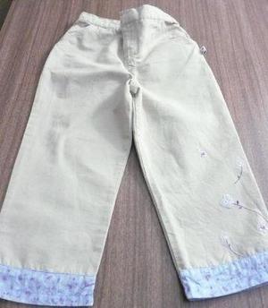 pantalón estampado talle 6.