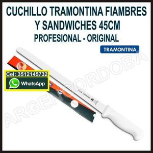 CUCHILLO TRAMONTINA FIAMBRES Y SANDWICHES - PROFESIONAL -