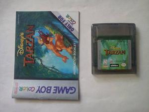 Disney's Tarzan Con Manual Original Nintendo Gameboy Color