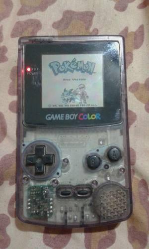 Game Boy Color + Pokemon Blue