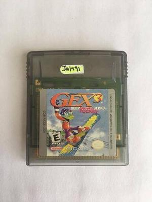 Gex 3 Deep Pocket Gecko Nintendo Game Boy Color/advance/sp