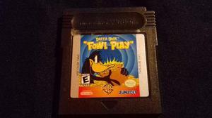 Juego Daffy Duck Fowl Play Pato Lucas Gba Gameboy Color