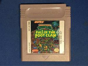 Juego Game Boy - Tortugas Ninjas Fall Of The Foot Clan