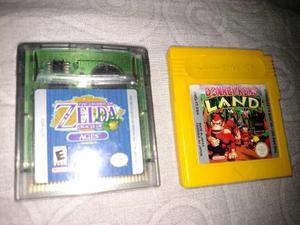 Juegos Game Boy Color Zelda Y Donkey Kong Land