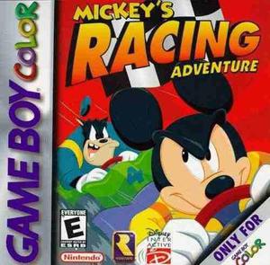 Mickey's Racing Adv Nintendo Gameboy Color Palermo Znorte