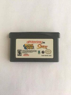 Mouse Trap Simon Operation Nintendo Game Boy Advance/sp/ds