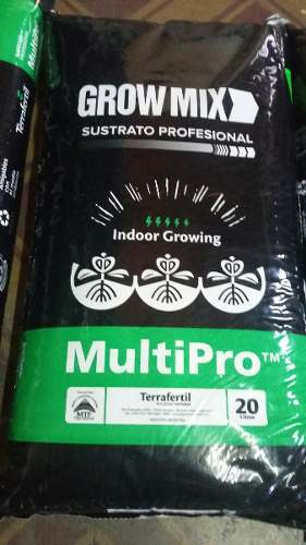 Nuevo Sustrato Grow Mix Indoor Growing X 20 Lts Novedad !