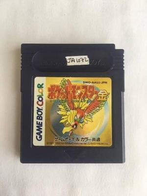 Pokemon Gold Version Japonés Nintendo Game Boy