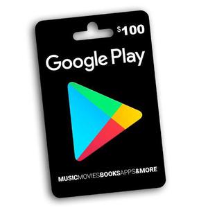 Tarjeta Google Play U$100 Usa | Entrega Inmediata - G24