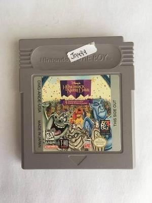 The Hunchback Of Notre Dame Nintendo Game Boy/advance/sp