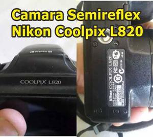 Camara Nikon L820 16mpx Permuto Remato Liquido Vendo