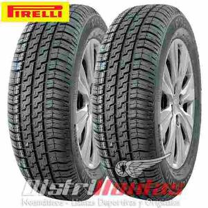 Kit 2 Neumáticos Pirelli 165 70 13 P400 Para Vw, Chevrolet