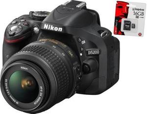 Nikon D5200 Kit 18-55 + Kit 55-200 Vrii En Stock !!!