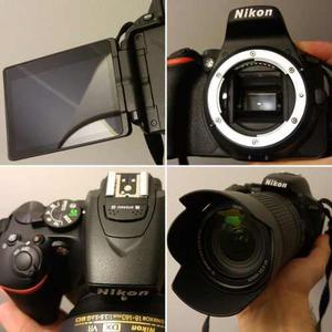 Nikon D5500 + Lente 18-140mm + Tripode Y Bolso Manfrotto