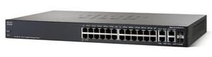 Switch 24p Cisco Sg 300-28 Giga 2gbic Rack Srw2024-k9-ar